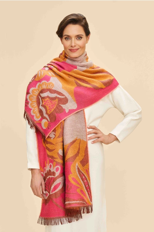 SALE Thrill of the Tiger Woven Scarf