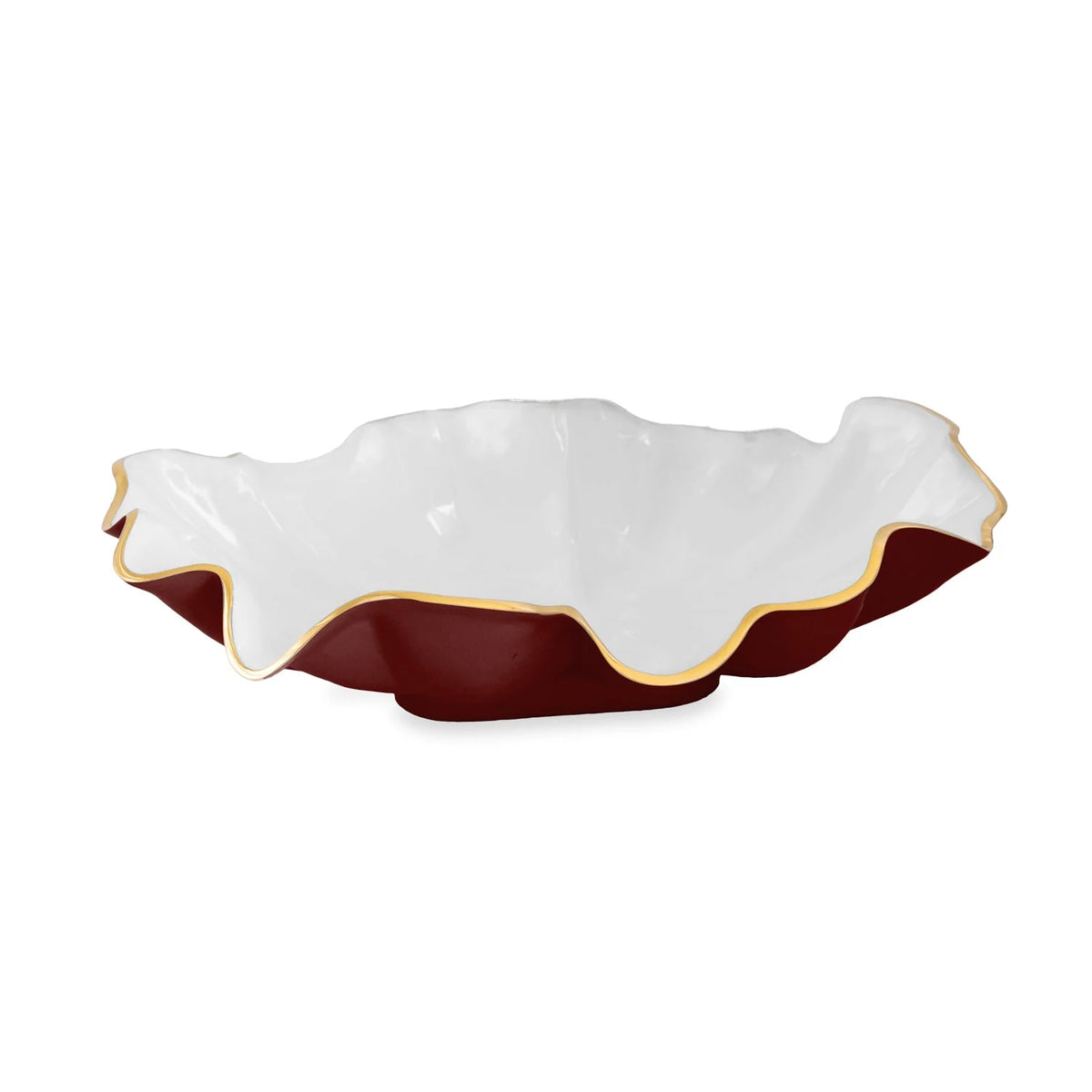Beatriz Ball Encanto Aries Large Bowl - Bordeaux & White