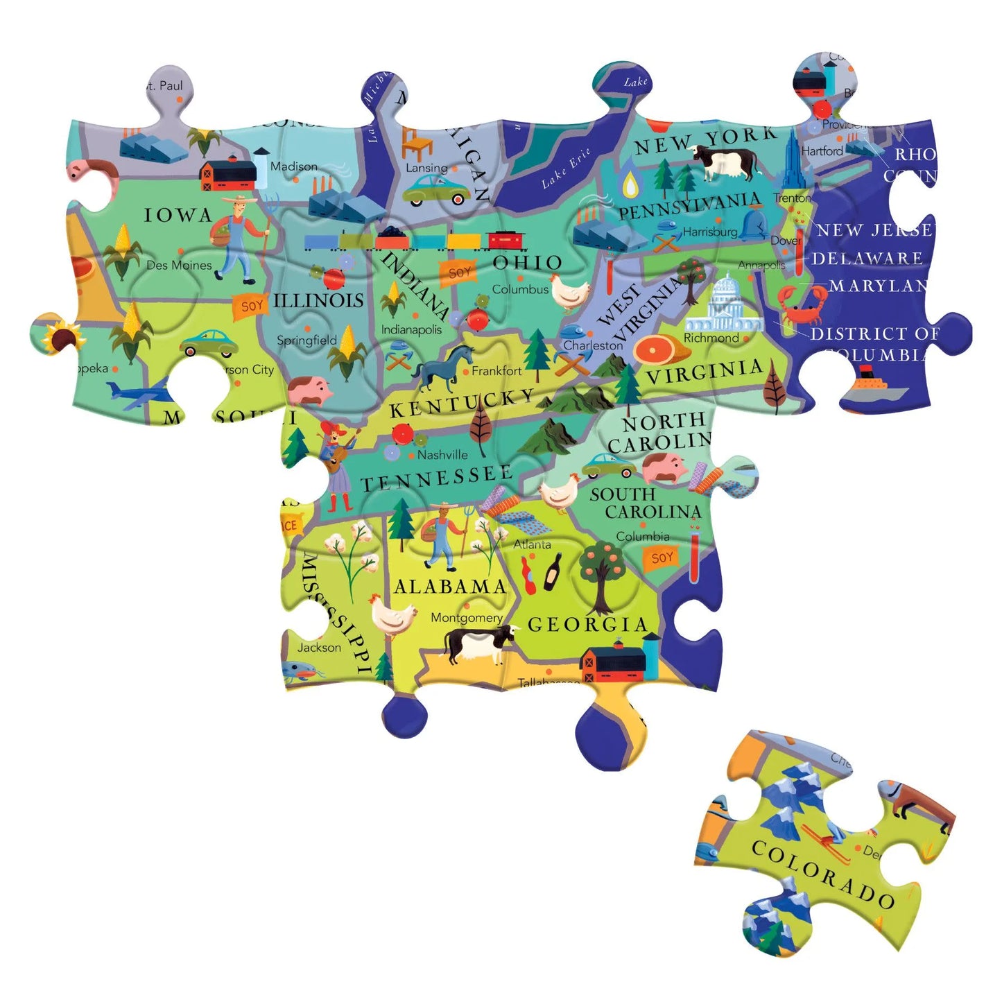 This Land is Your Land 100 Piece Puzzle