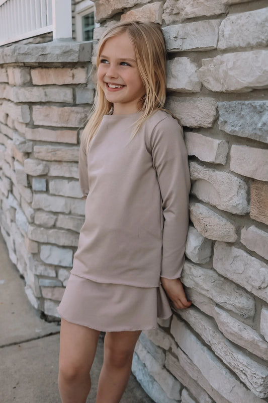 SALE Yogababy Sand Long Sleeve Lettuce 3t