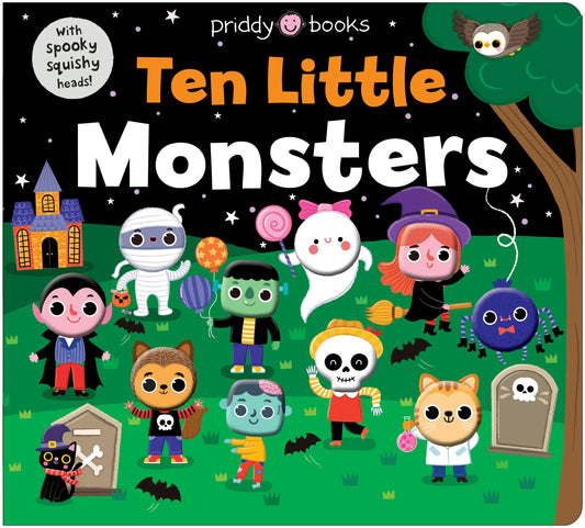 Ten Little Monsters Book