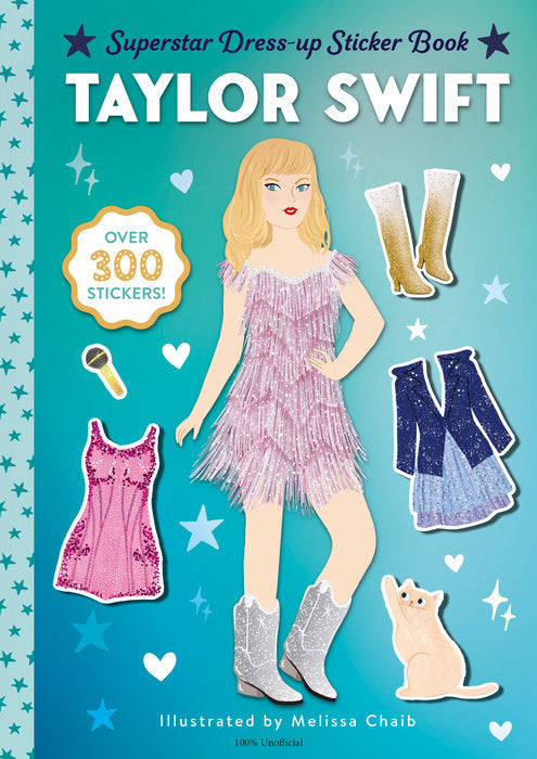 Taylor Swift Superstar Dress Up Sticker Book