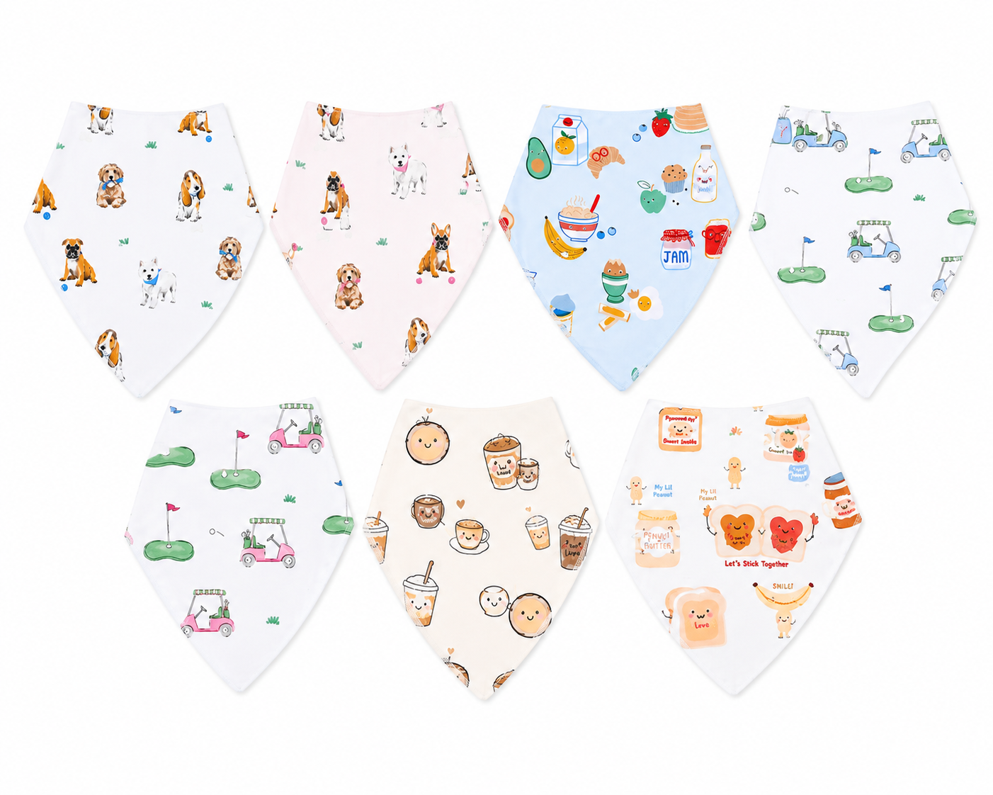 Angel Dear Bandana Bibs