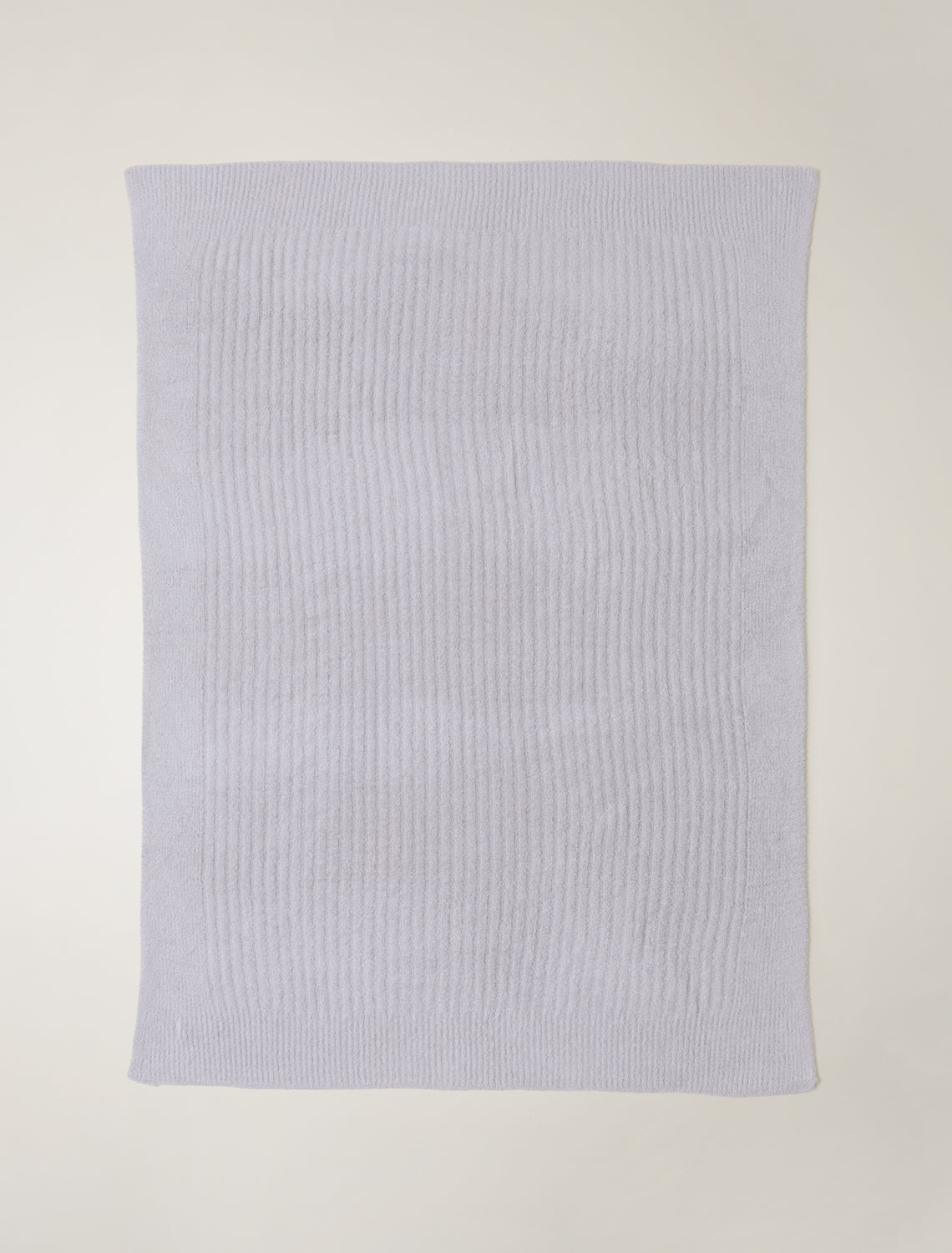 Barefoot Dreams Ribbed Blanket Oyster
