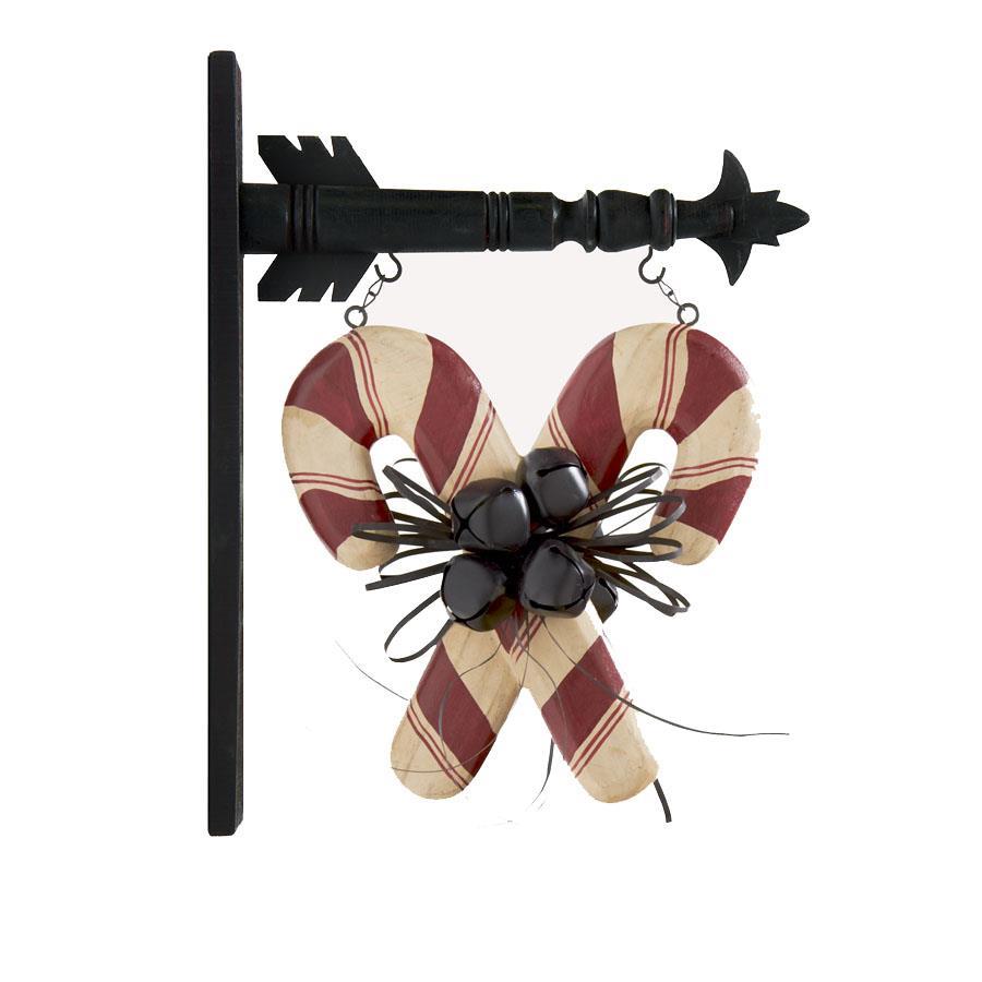 SALE Double Candy Cane with Bells Arrow Replacement