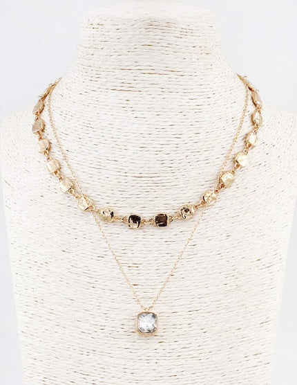 Meghan Browne Back Gold Necklace