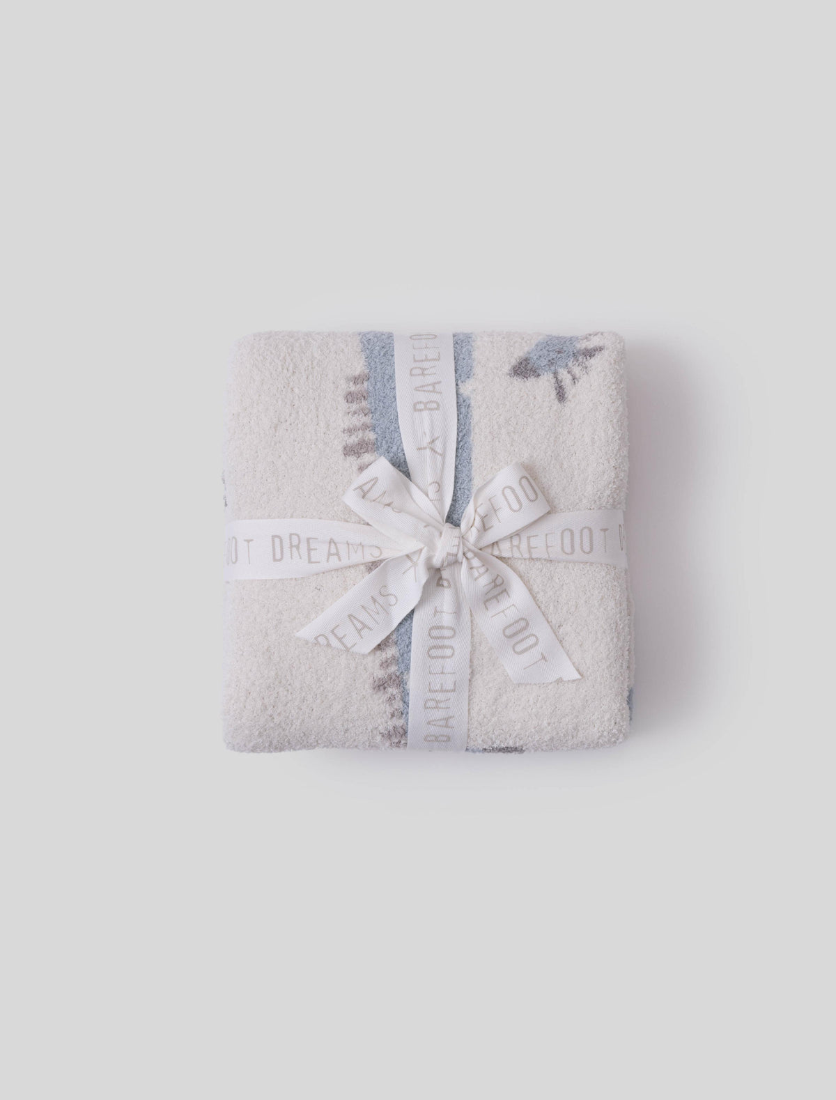 Barefoot Dreams Giraffe Stroller Blanket Raindrop Multi