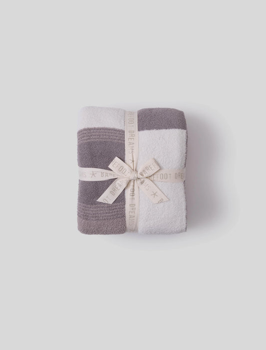 Barefoot Dreams Costa Block Throw Beach Rock