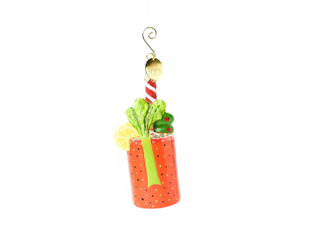 SALE Coton Colors Bloody Mary Shaped Ornament