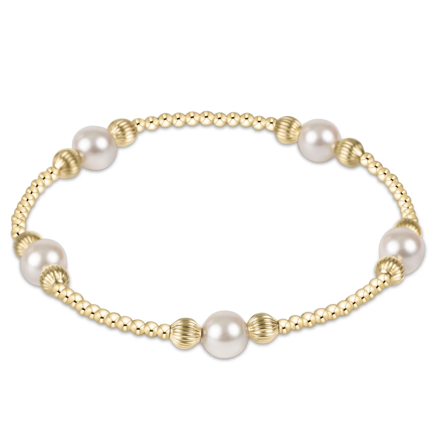 eNewton Purpose Pearl 6mm Dignity Bracelet