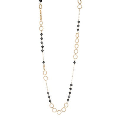 Bryn Gold Hematite Necklace
