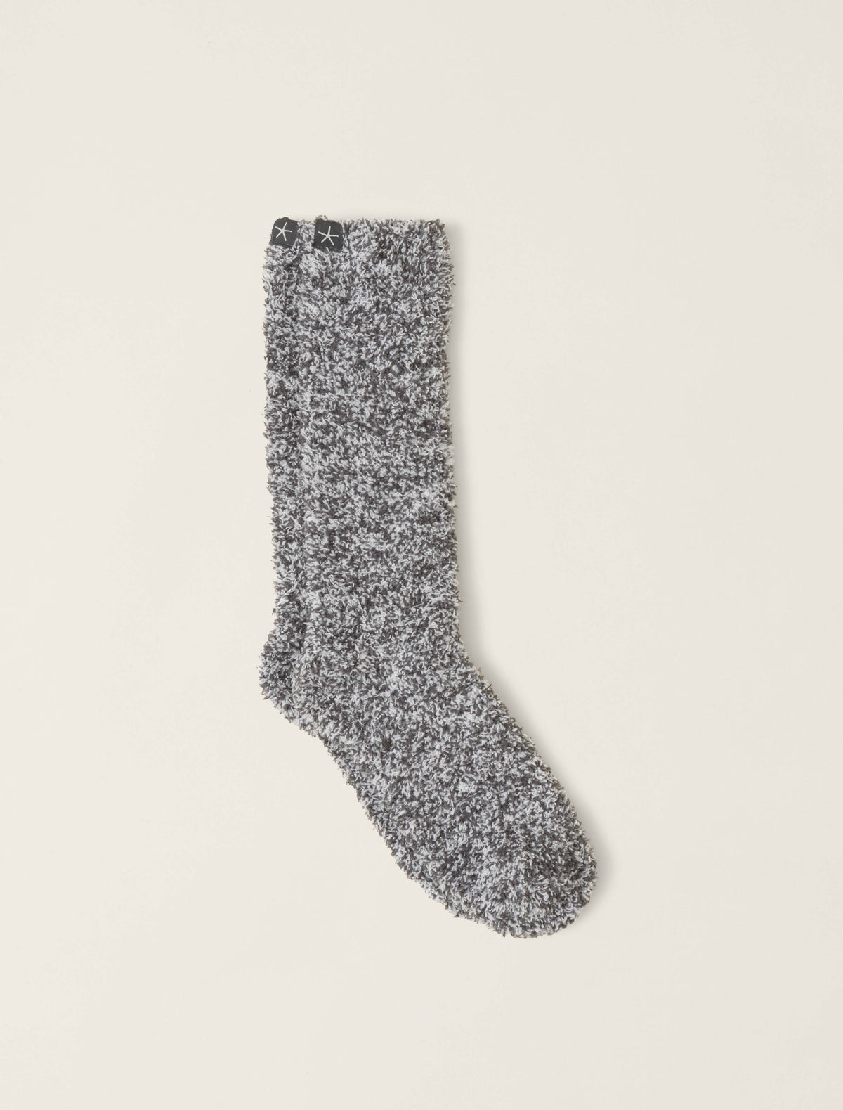 Barefoot Dreams Heathered Socks Slate Blue-White