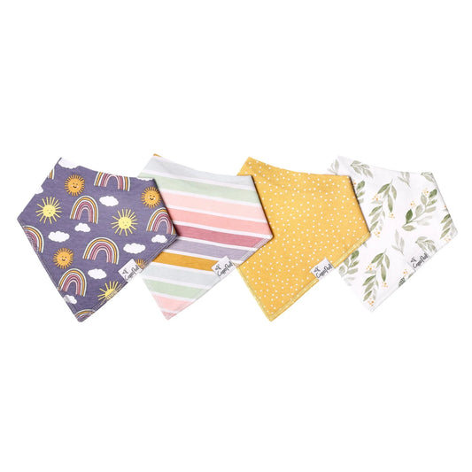 Copper Pearl Hope Bandana Bib Set