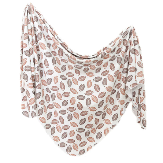 Copper Pearl Blitz Knit Swaddle Blanket