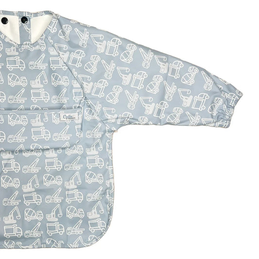 Grayson Long Sleeve Bib Blue Construction