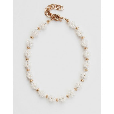 Meghan Browne Cedar Gold Pearl Necklace