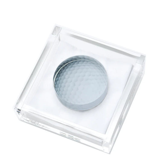 Tara Wilson Cocktail Napkin Holder with Golf Weight