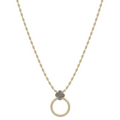 Meghan Browne Dade Hematite Necklace