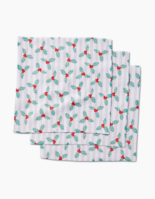 Geometry Mistle Stripe Dish Cloths