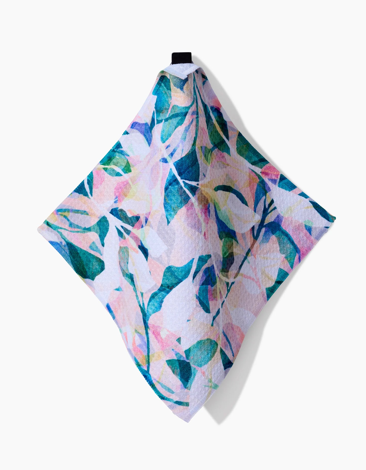 Geometry Painted Foliage Dishcloths