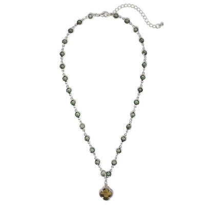 Meghan Browne Don Black Diamond Necklace