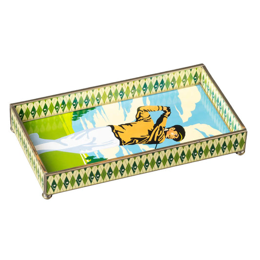 Male Golfer Tray