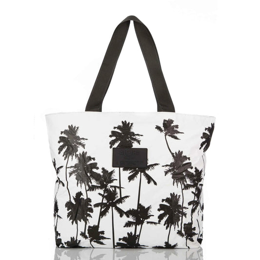 Aloha Collection Coco Palms Day Tripper Black/White Bag