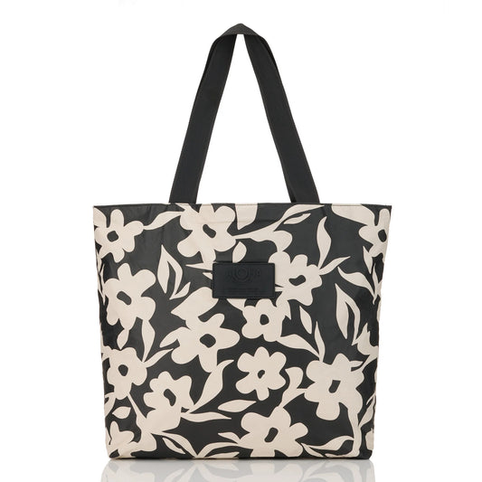Aloha Collection Fall Flowers Day Tripper Black on Sandstone