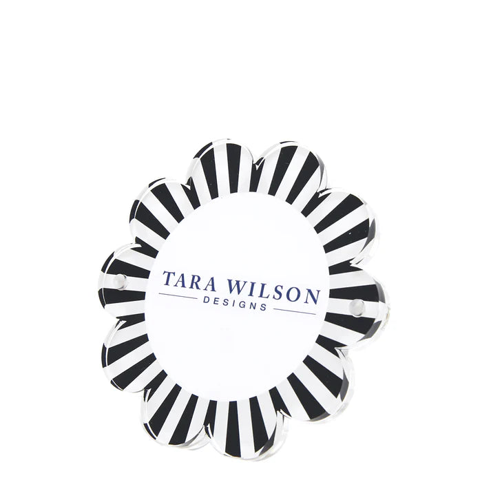 Tara Wilson Daisy Frame Black & White