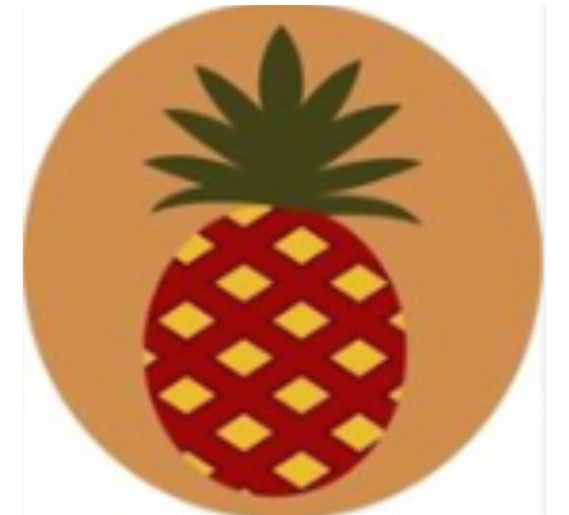 Calloway Mills Doormat Insert - Pineapple