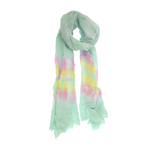 Joy Susan Seafoam Tie Dye Scarf