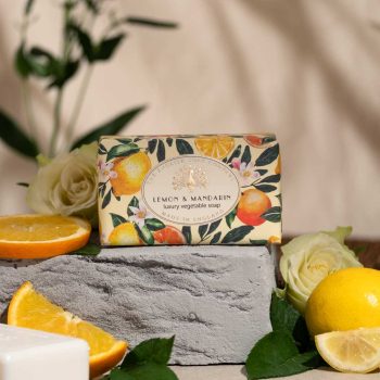 The English Soap Company Heritage Lemon and Mandarin Soap Bar