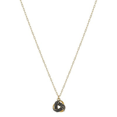 Meghan Browne Fay Black Diamond Necklace