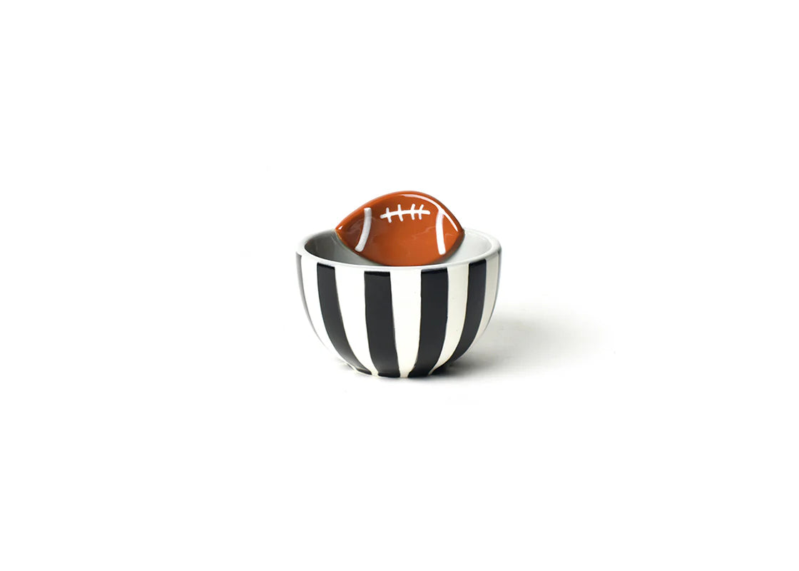 Happy Everything! Football Embellishment Bowl