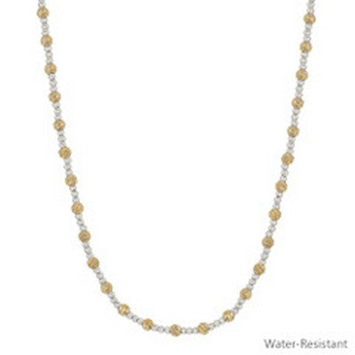 Meghan Browne Fin Gold Silver Necklace