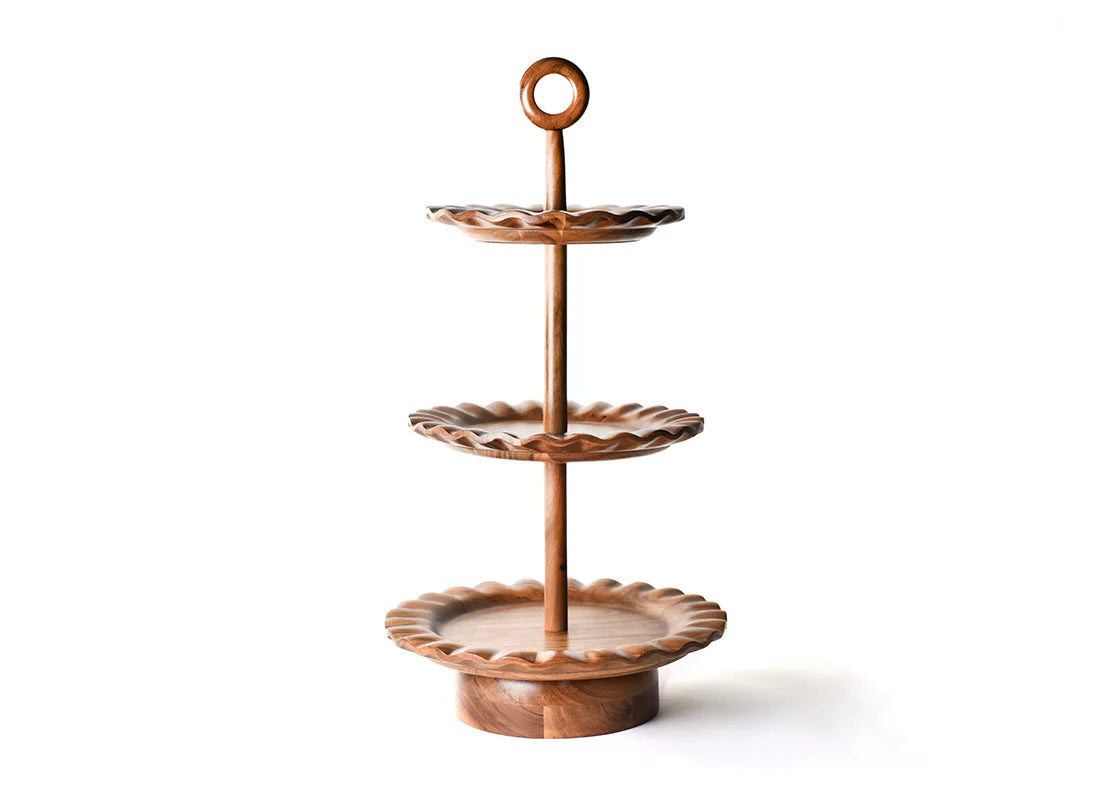 Coton Colors Fundamental Wood 3-Tiered Stand