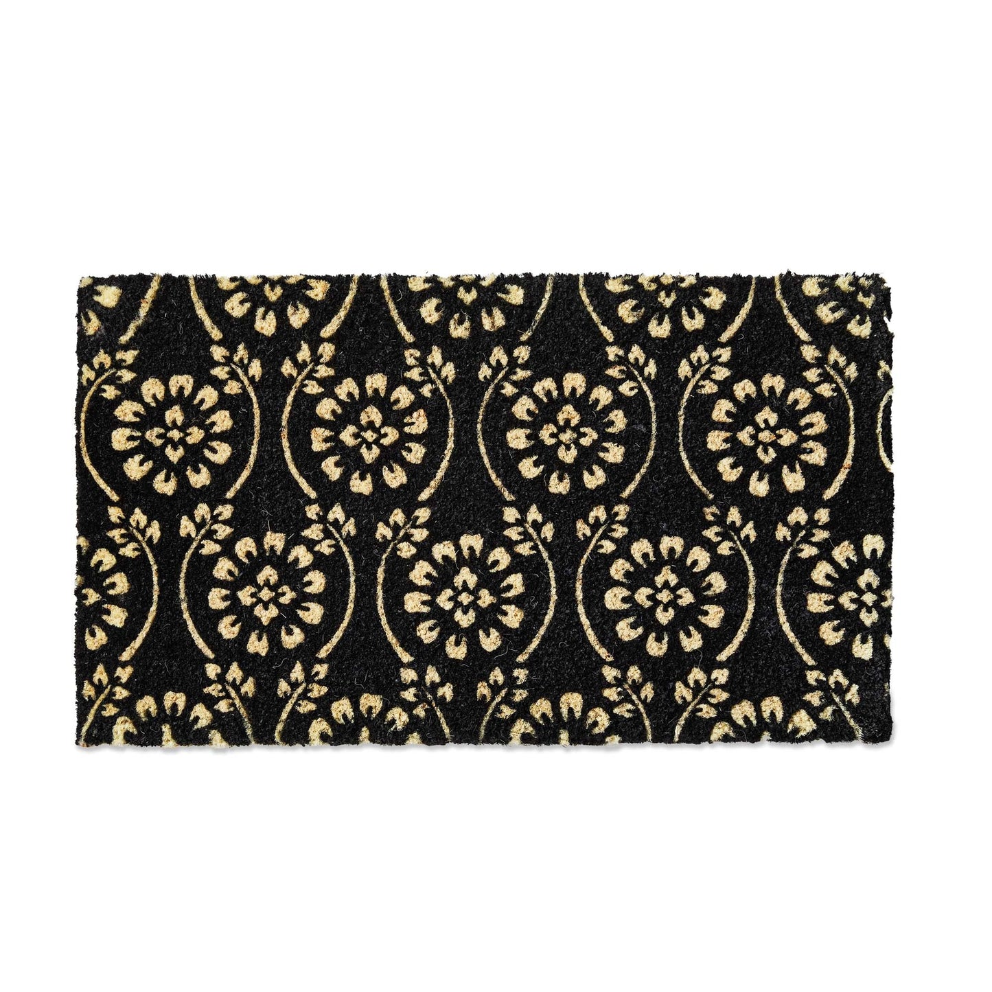 Floral Vine Coir Mat