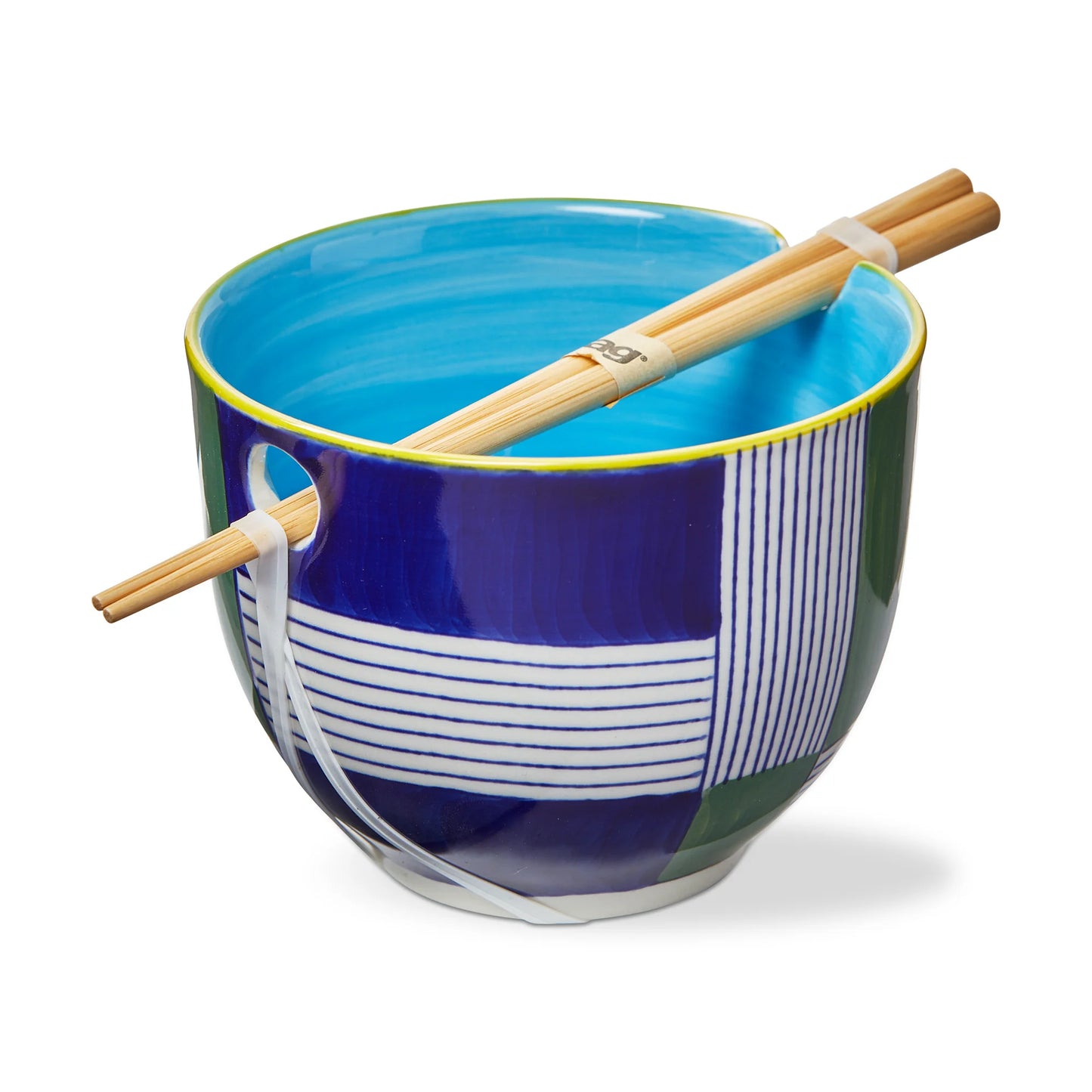 Geo Squares Noodle Bowl