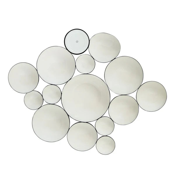 Nora Fleming Bubble Bowl Matte Black PHR04