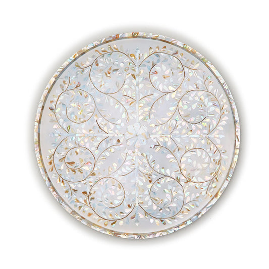 Jaipur Palace Mother of Pearl Tray