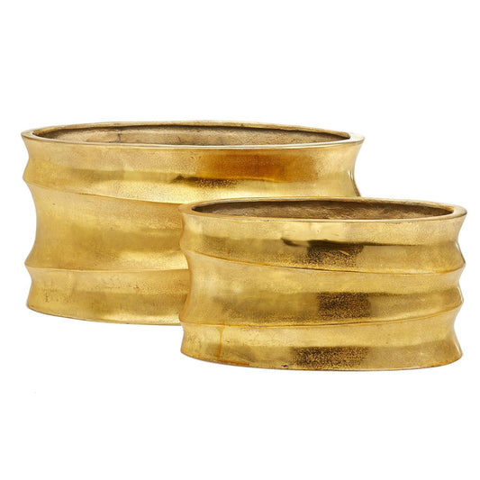Golden Wave Planter Large