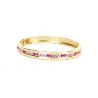 Meghan Brown Hyatt Pink Cuff Bracelet