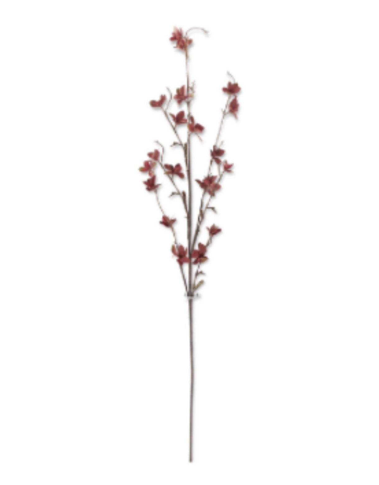 K&K 40” Burgundy Brown Magnolia Blossom Spray