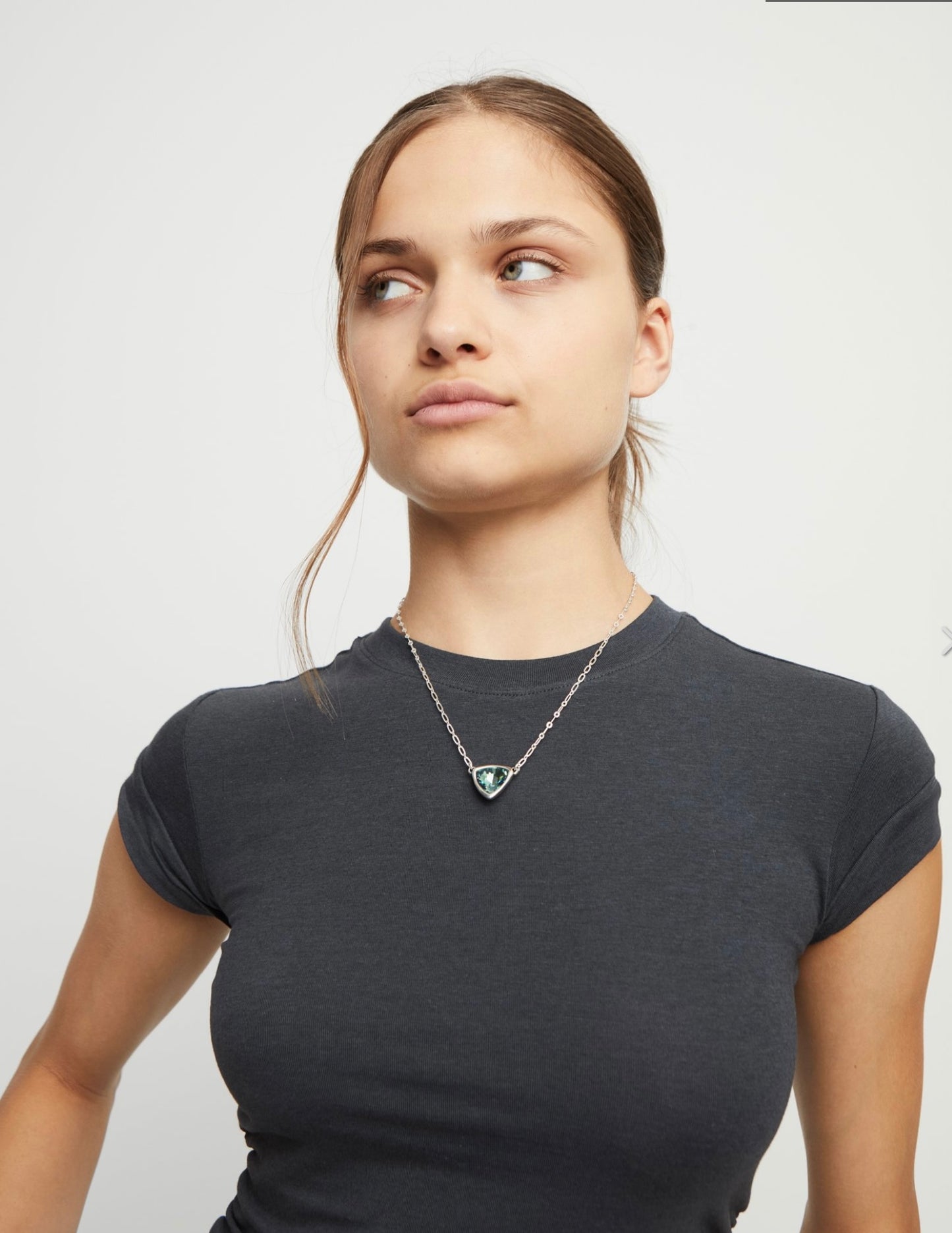 UNO de50 Ser Camaleonica Silver Green Necklace