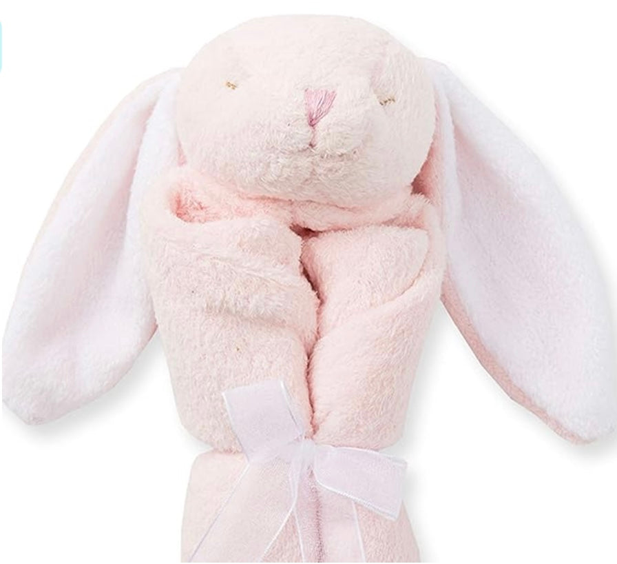 Angel Dear Lovie Blankie Pink Bunny