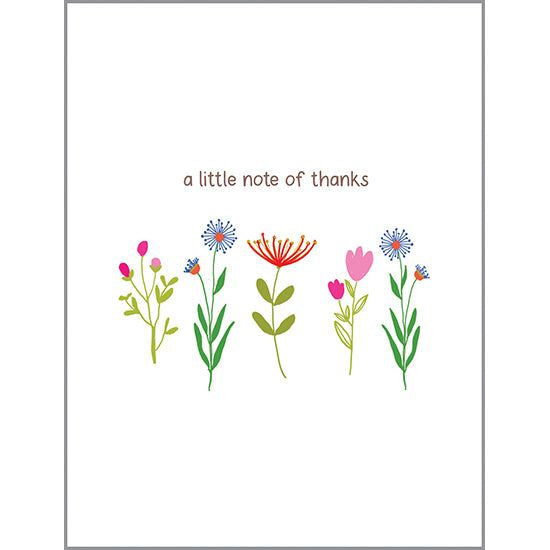 Gina B. Designs Thank You Sweet Lil Stems Note Cards