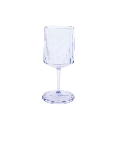 Vietri Superglass Blue Wine Glass
