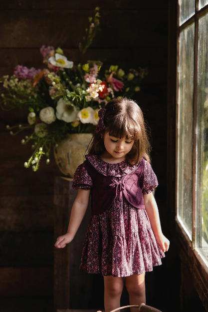 Jamie Kay Flora Fig Organic Cotton Dress