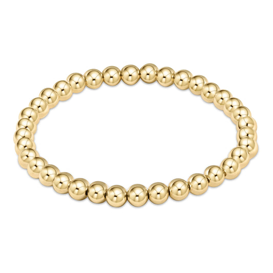 eNewton Classic Gold 5mm Bead Bracelet