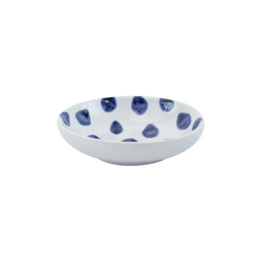 Vietri Santorini Dot Condiment Bowl